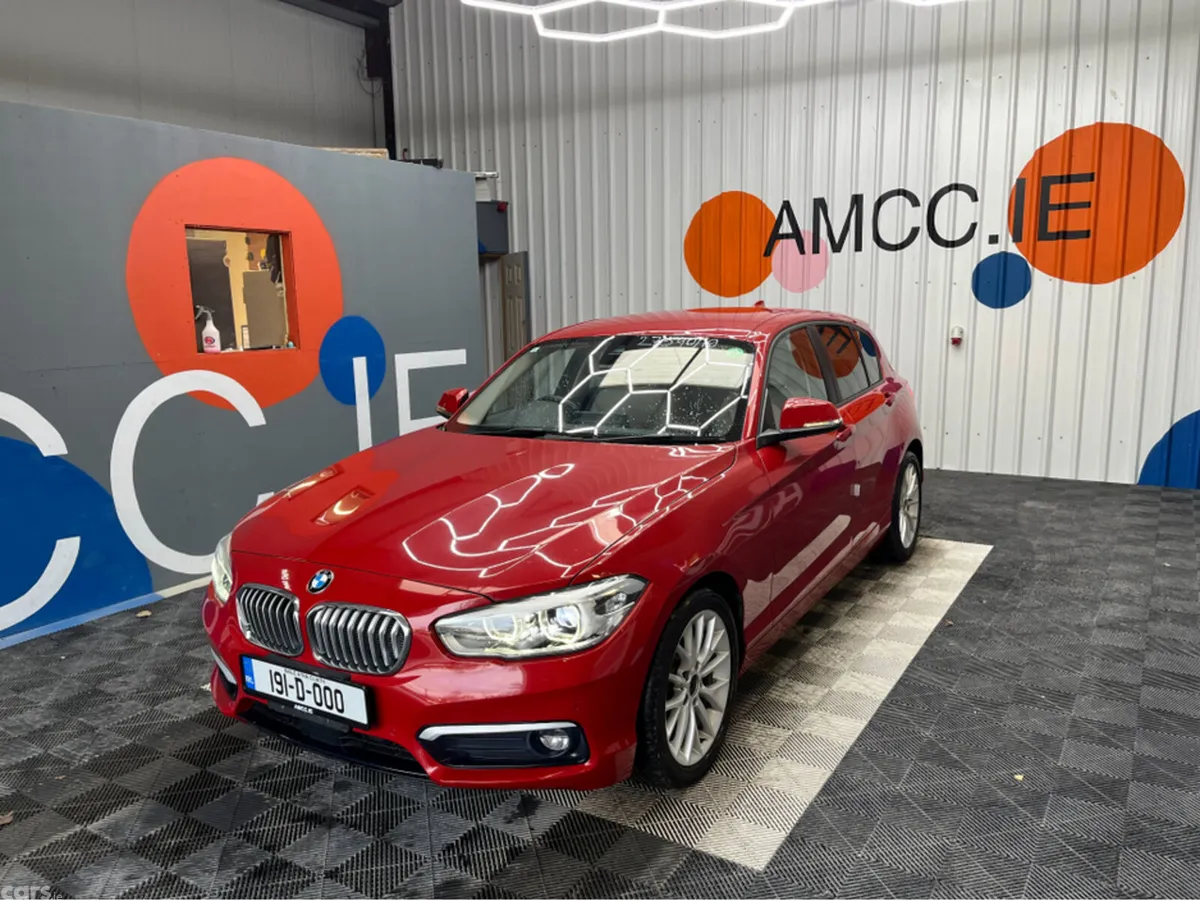 BMW 1-Series Hatchback, Diesel, 2019, Red