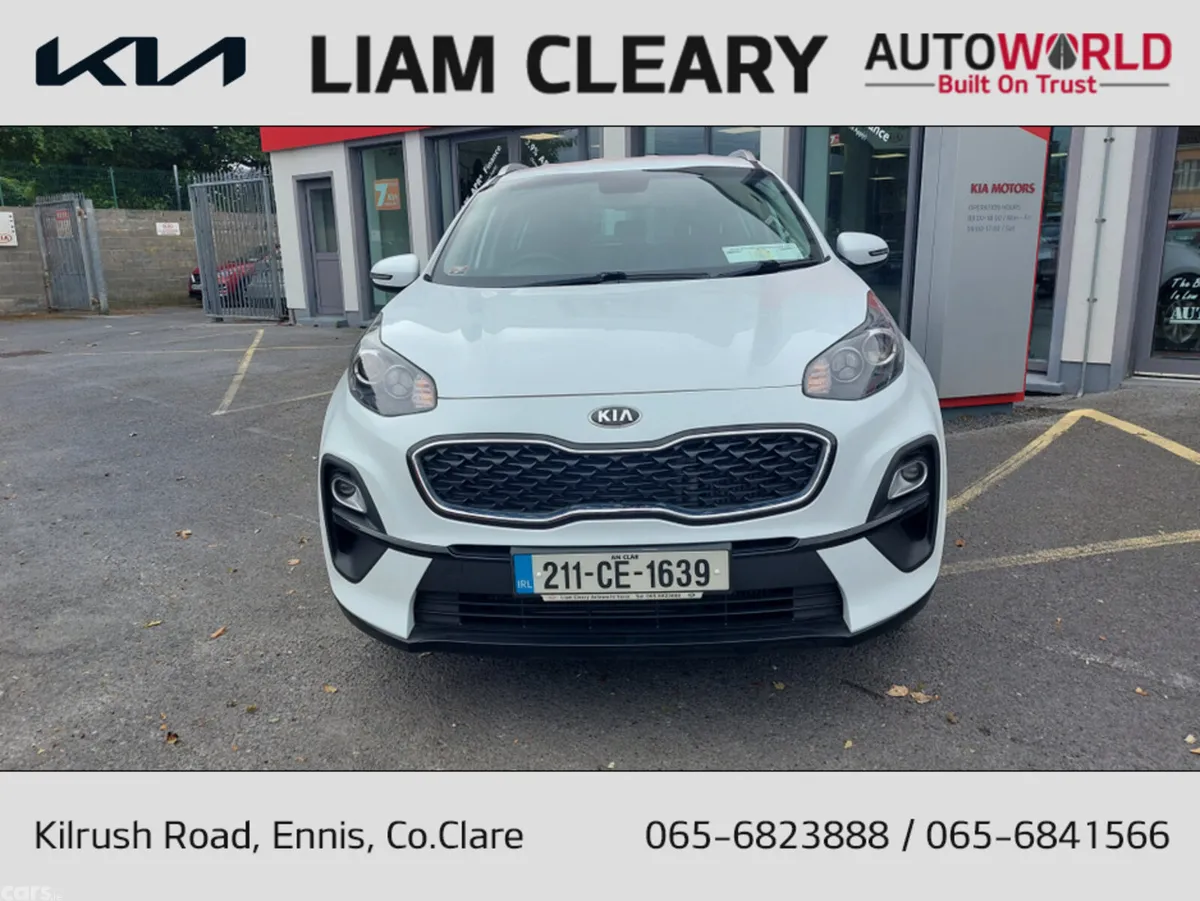 Kia Sportage MPV, Diesel Hybrid, 2021, White
