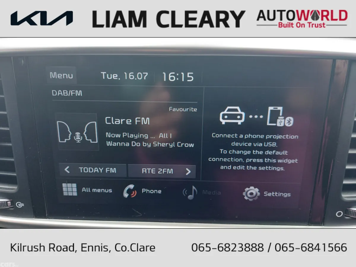 Kia Sportage MPV, Diesel Hybrid, 2021, White