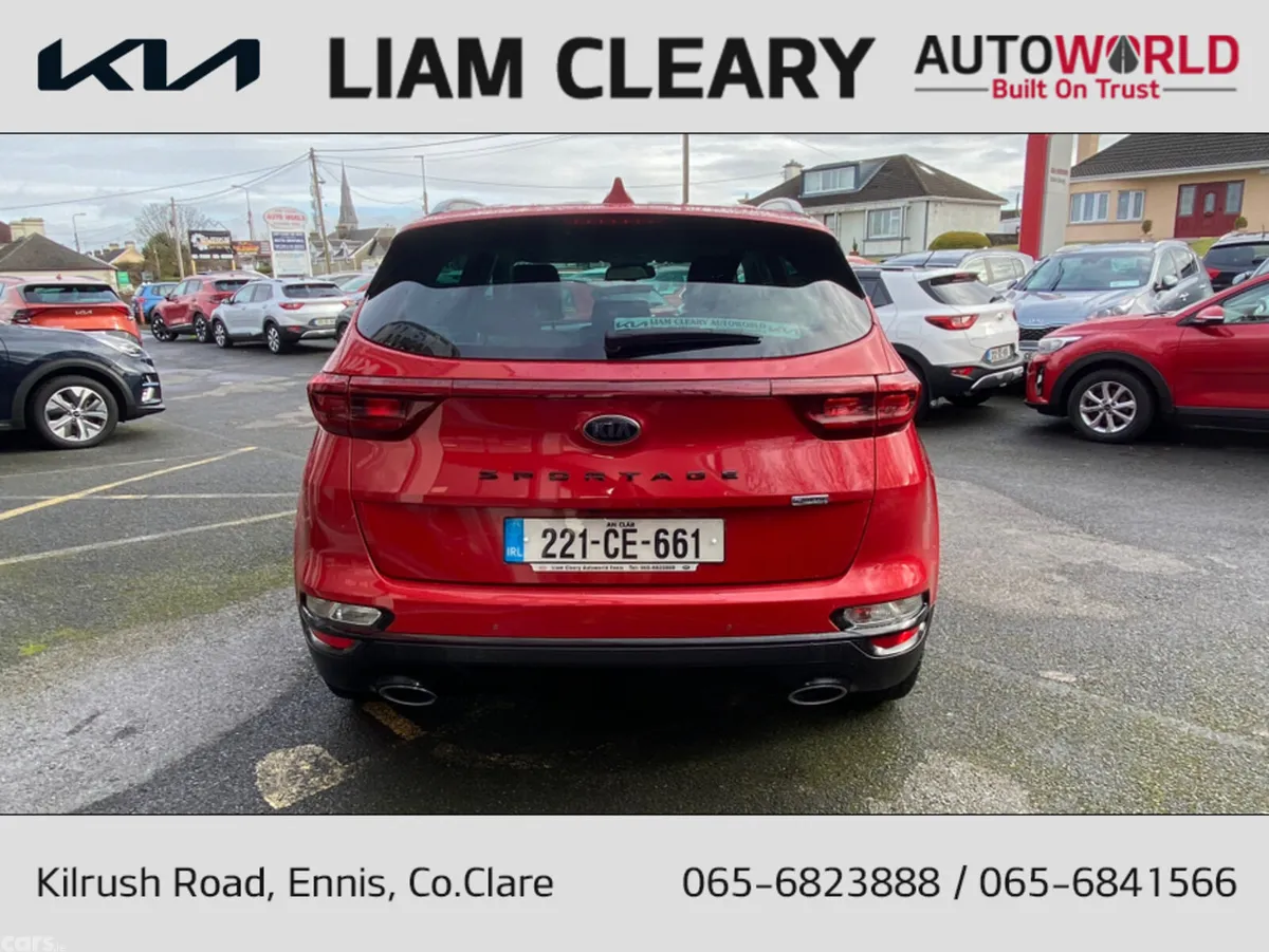 Kia Sportage MPV, Diesel Hybrid, 2022, Red