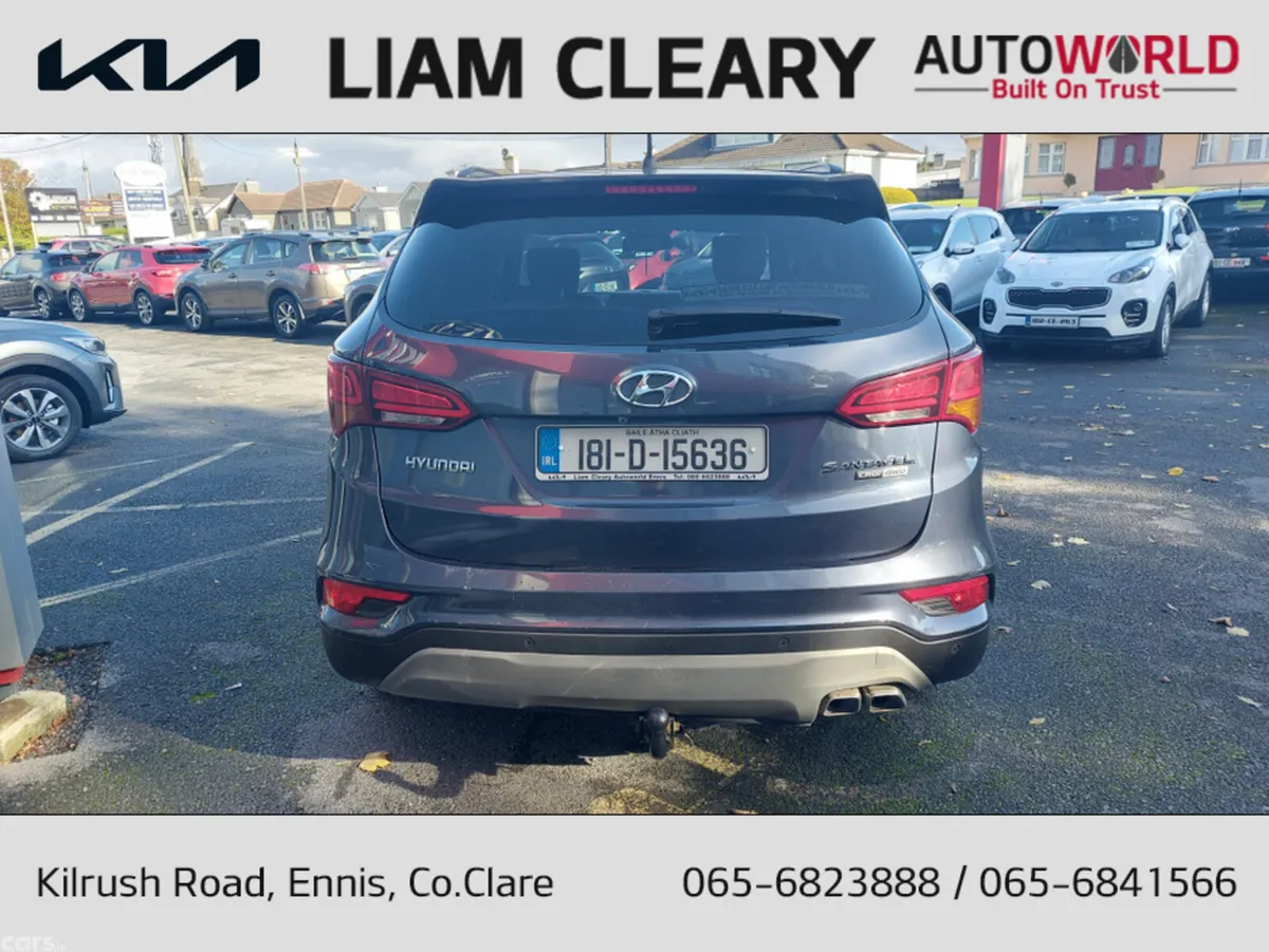 Hyundai Santa Fe SUV, Diesel, 2018, Blue