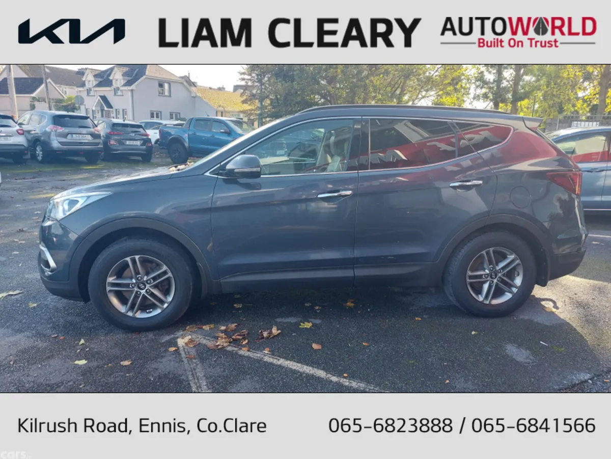 Hyundai Santa Fe SUV, Diesel, 2018, Blue