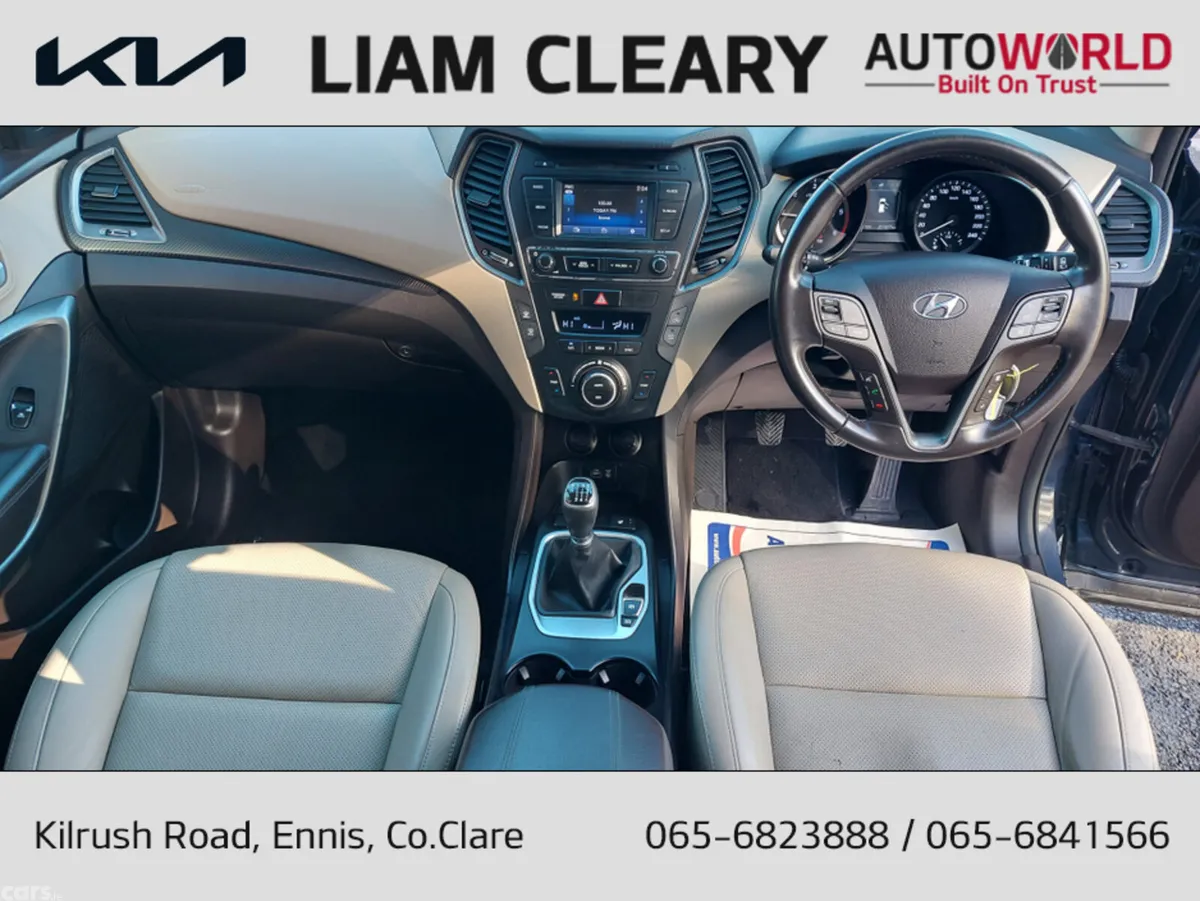 Hyundai Santa Fe SUV, Diesel, 2018, Blue