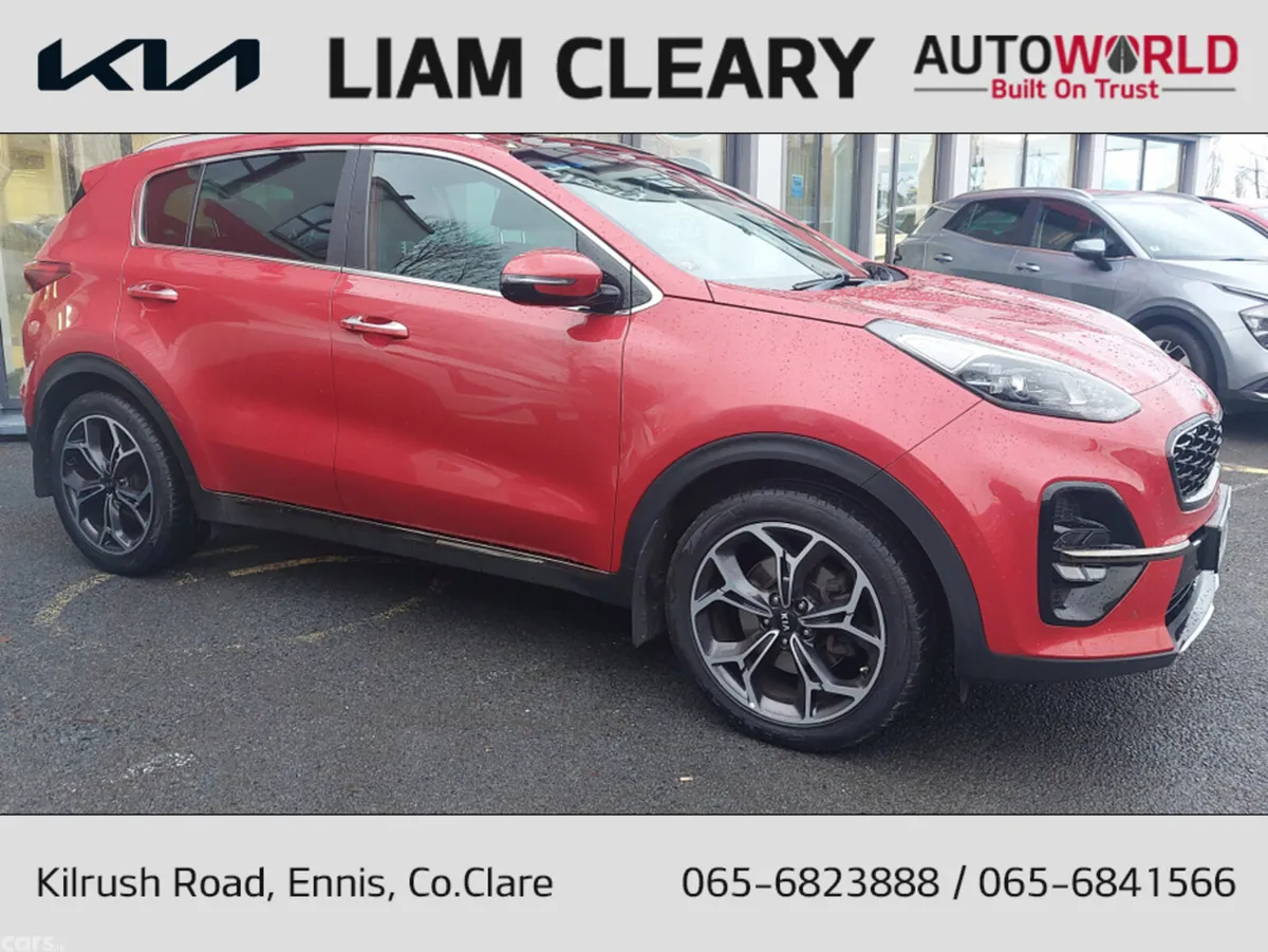 Kia Sportage MPV, Diesel, 2020, Red