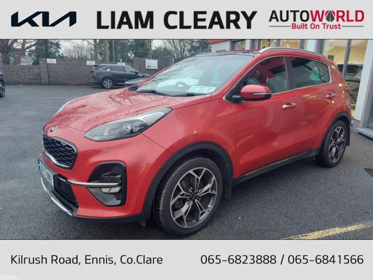 Kia Sportage MPV, Diesel, 2020, Red
