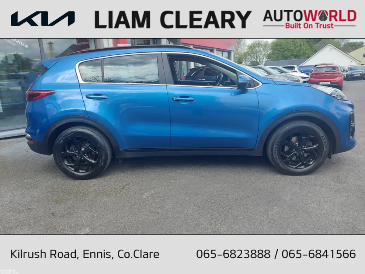 Kia Sportage MPV, Diesel Hybrid, 2021, Blue