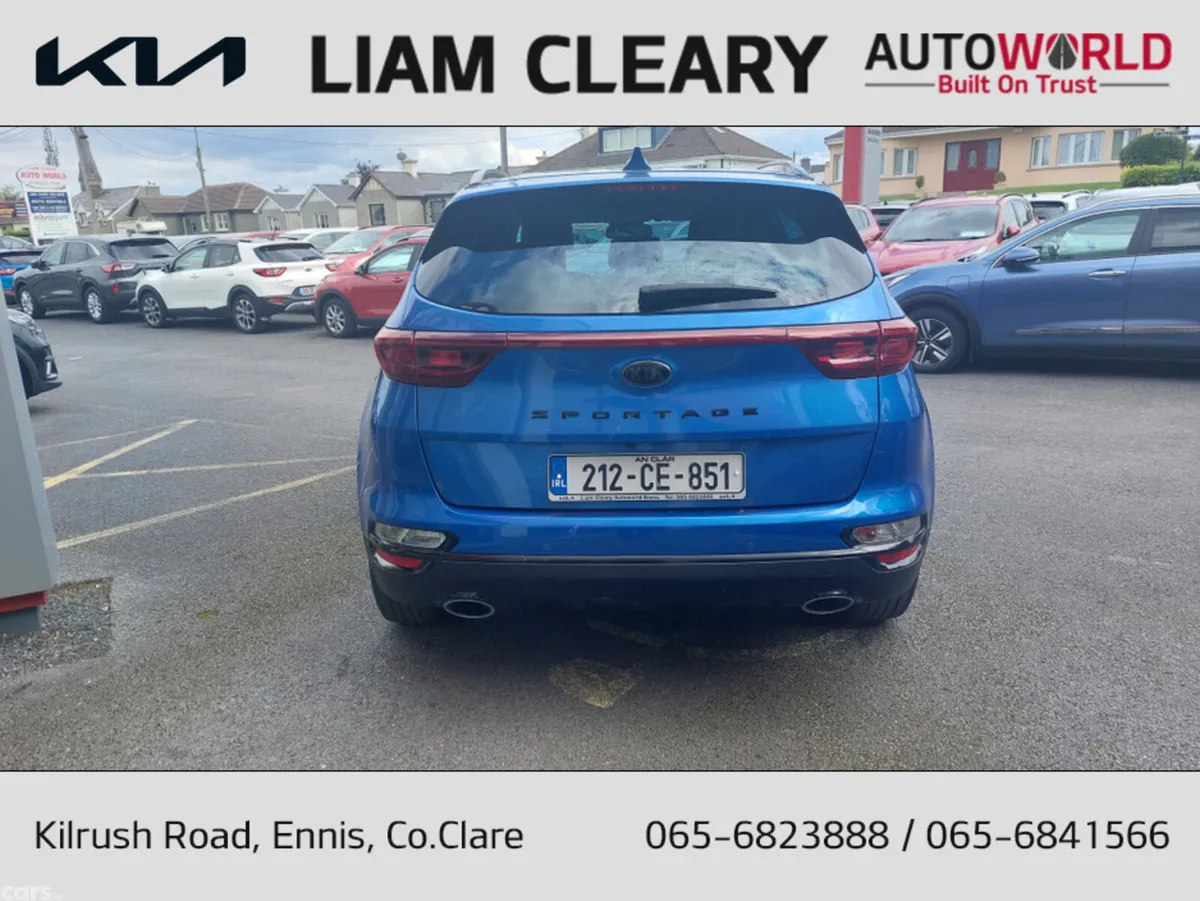 Kia Sportage MPV, Diesel Hybrid, 2021, Blue