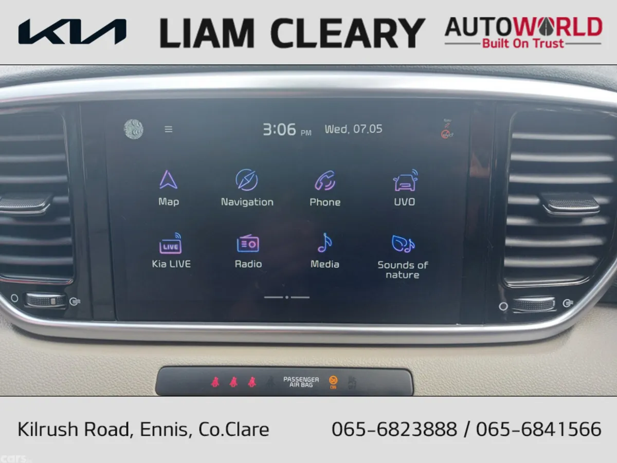 Kia Sportage MPV, Diesel Hybrid, 2021, Blue