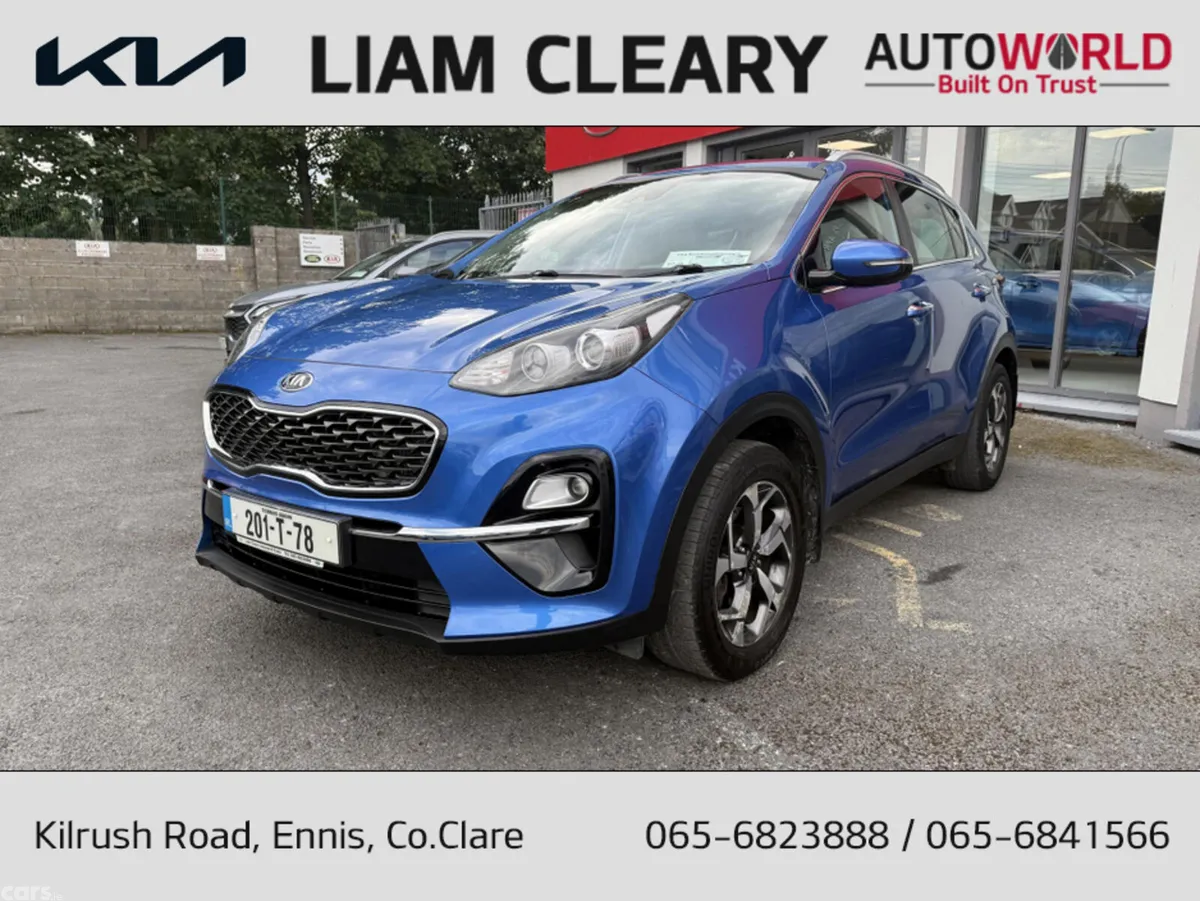 Kia Sportage MPV, Diesel, 2020, Blue