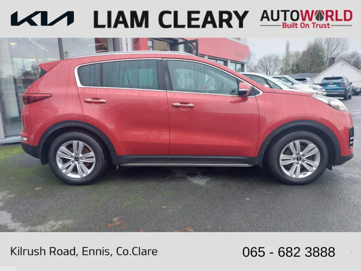 Kia Sportage MPV, Diesel, 2017, Red