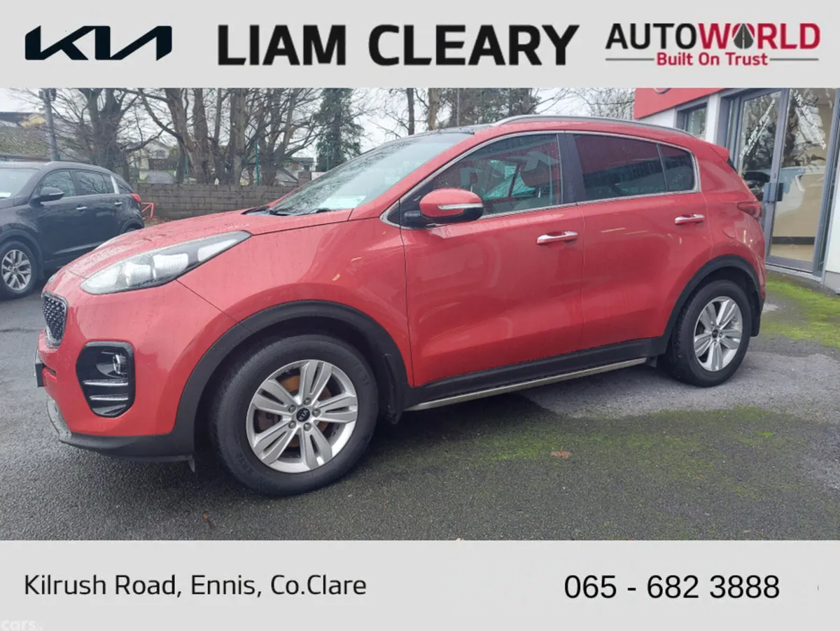 Kia Sportage MPV, Diesel, 2017, Red