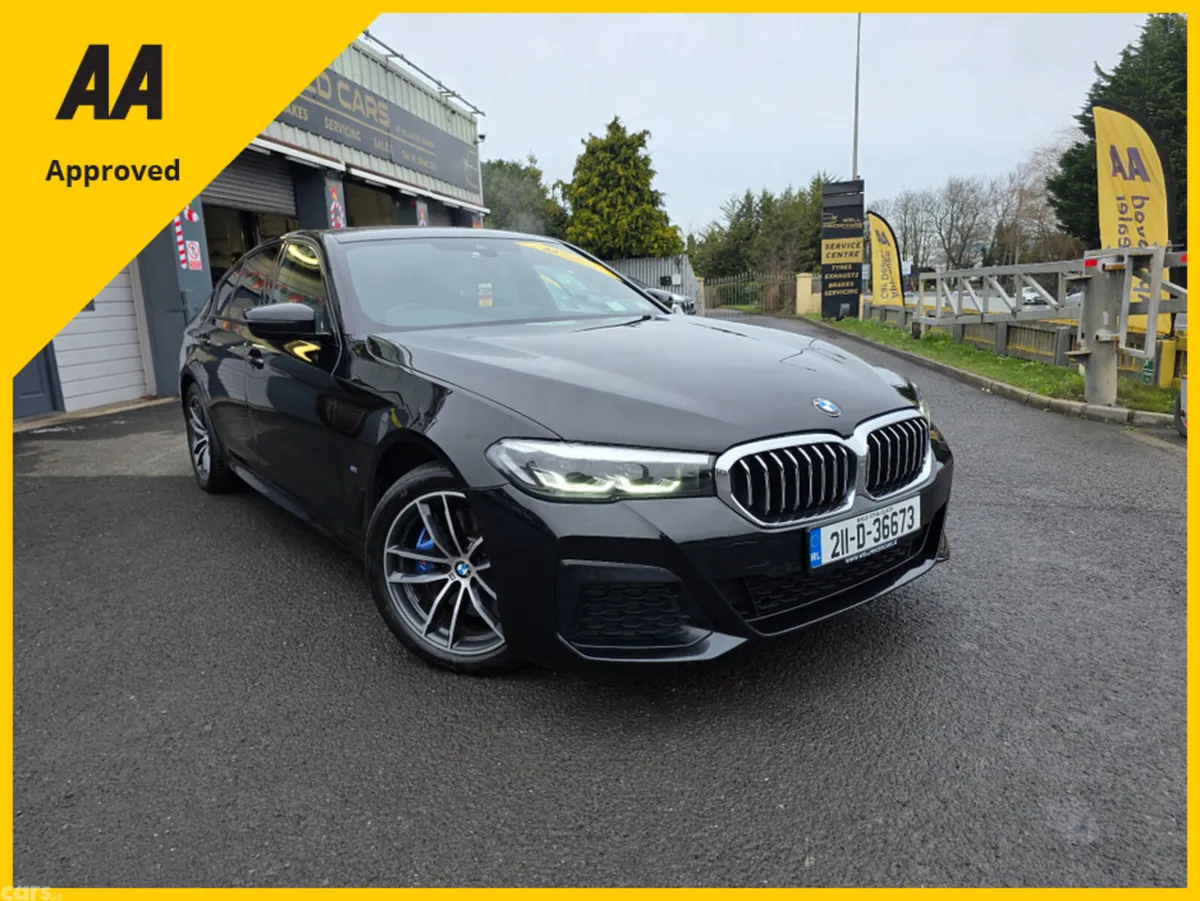 BMW 5-Series Saloon, Petrol Plug-in Hybrid, 2021, Black