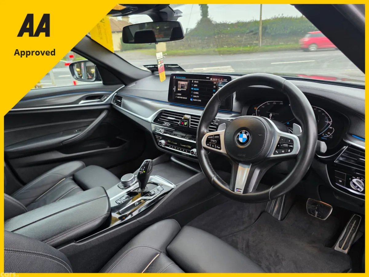 BMW 5-Series Saloon, Petrol Plug-in Hybrid, 2021, Black