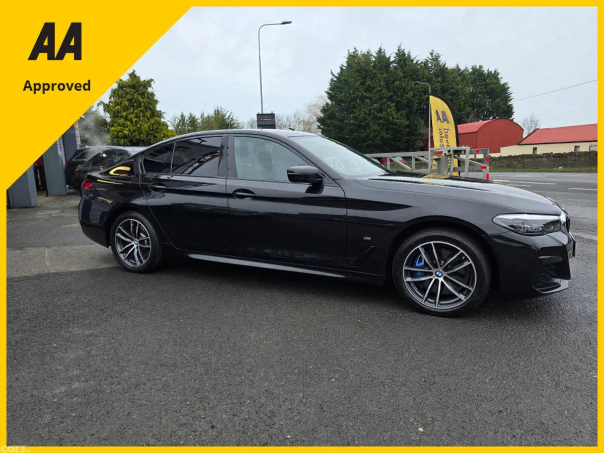 BMW 5-Series Saloon, Petrol Plug-in Hybrid, 2021, Black