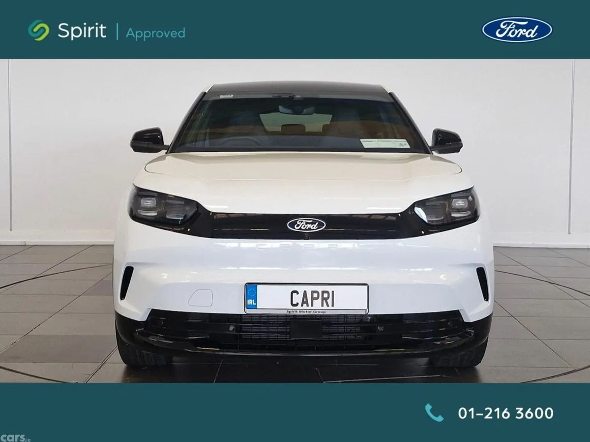 Ford Capri SUV, Electric, 2027, White
