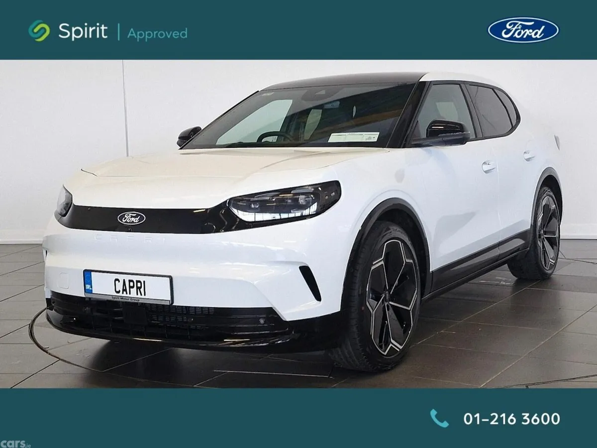 Ford Capri SUV, Electric, 2027, White