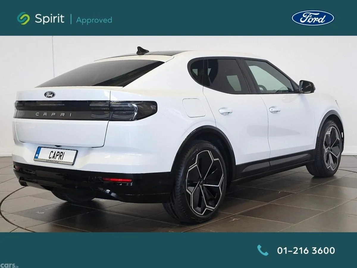 Ford Capri SUV, Electric, 2027, White