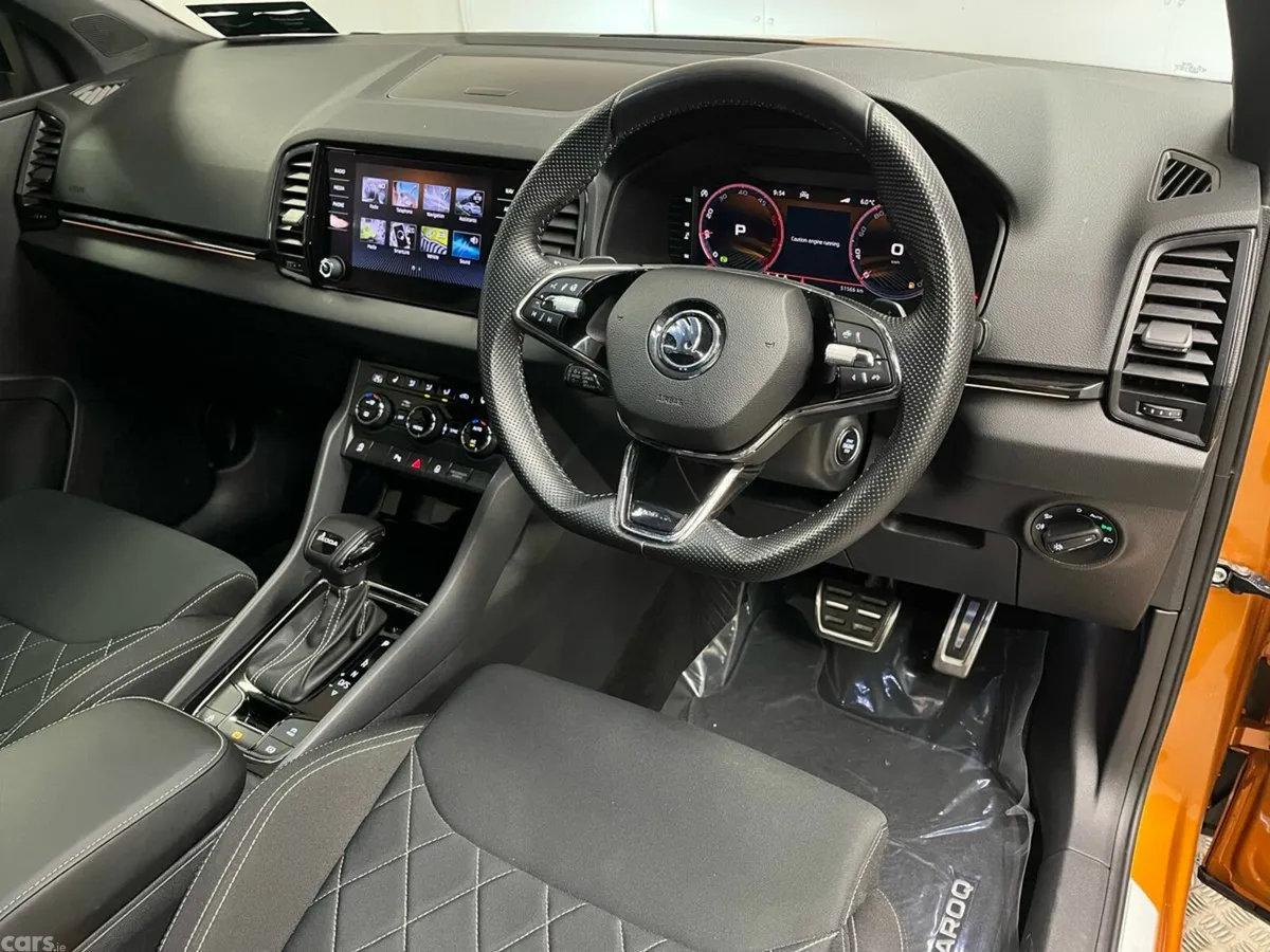 Skoda Karoq Estate, Diesel, 2023, Orange