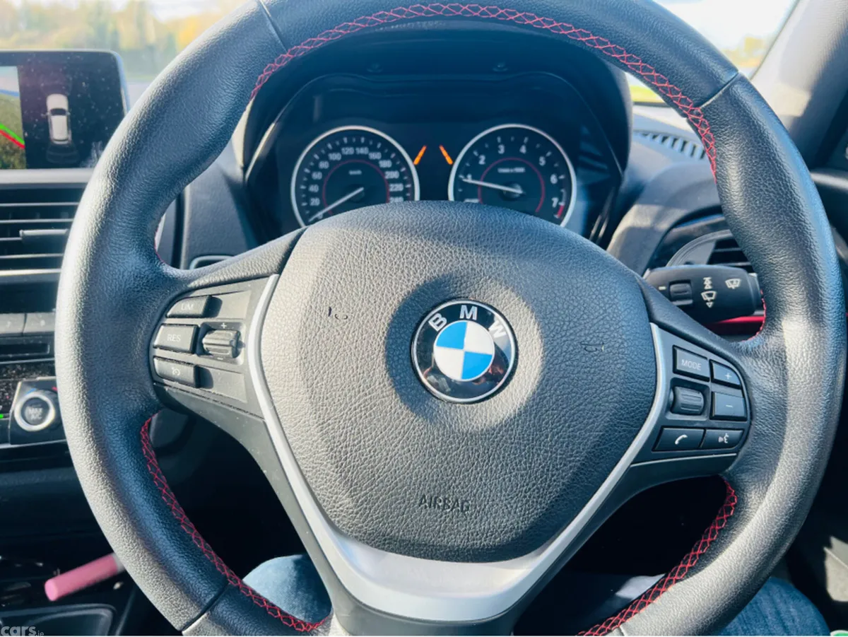 BMW 1-Series Hatchback, Petrol, 2015, Red