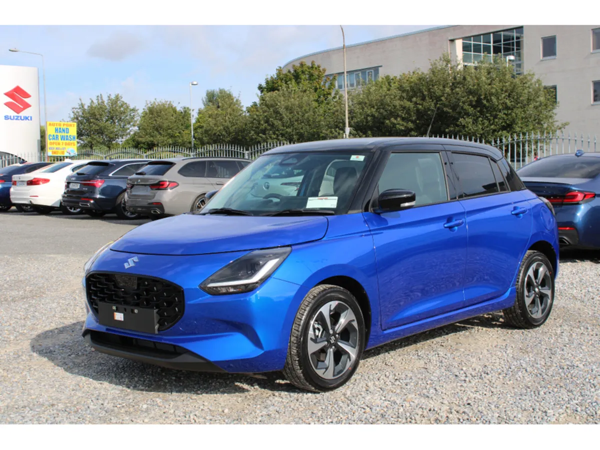 Suzuki Swift Hatchback, Petrol Hybrid, 2027, Blue