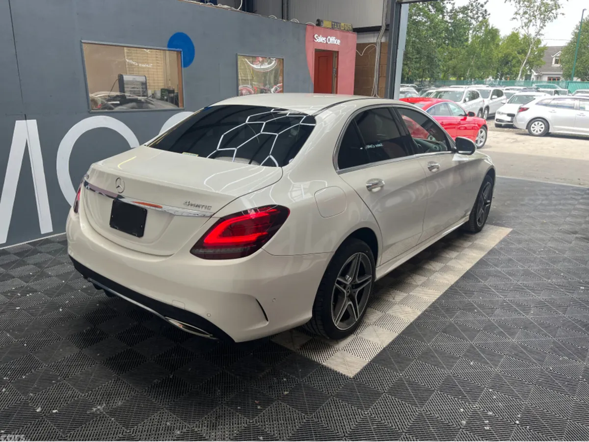 Mercedes-Benz C-Class Saloon, Petrol, 2019, White