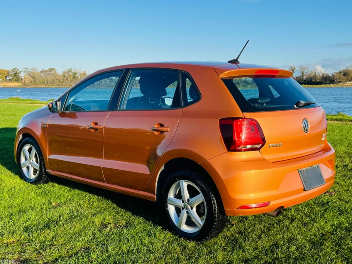 Volkswagen Polo Hatchback, Petrol, 2017, Orange