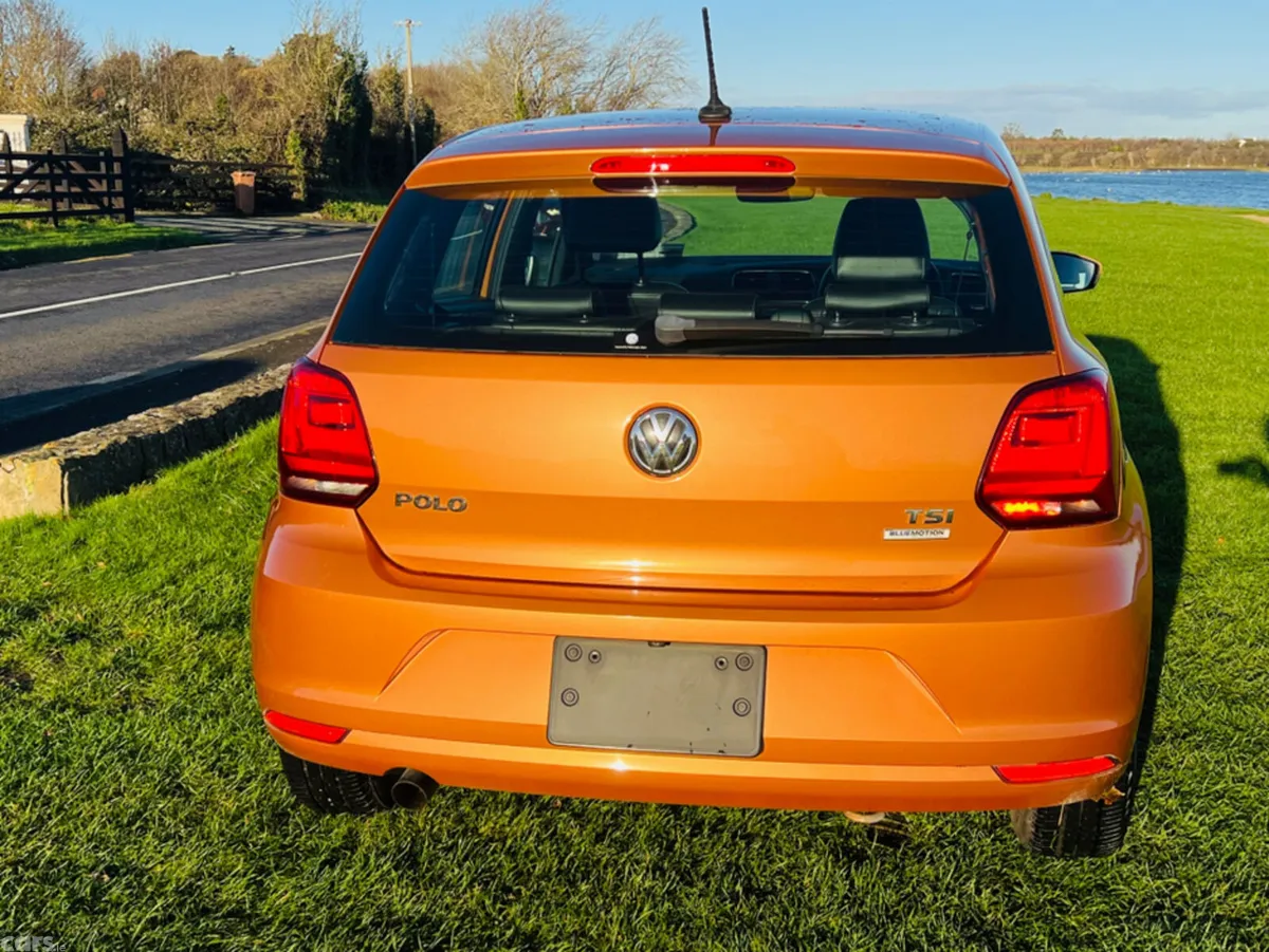 Volkswagen Polo Hatchback, Petrol, 2017, Orange