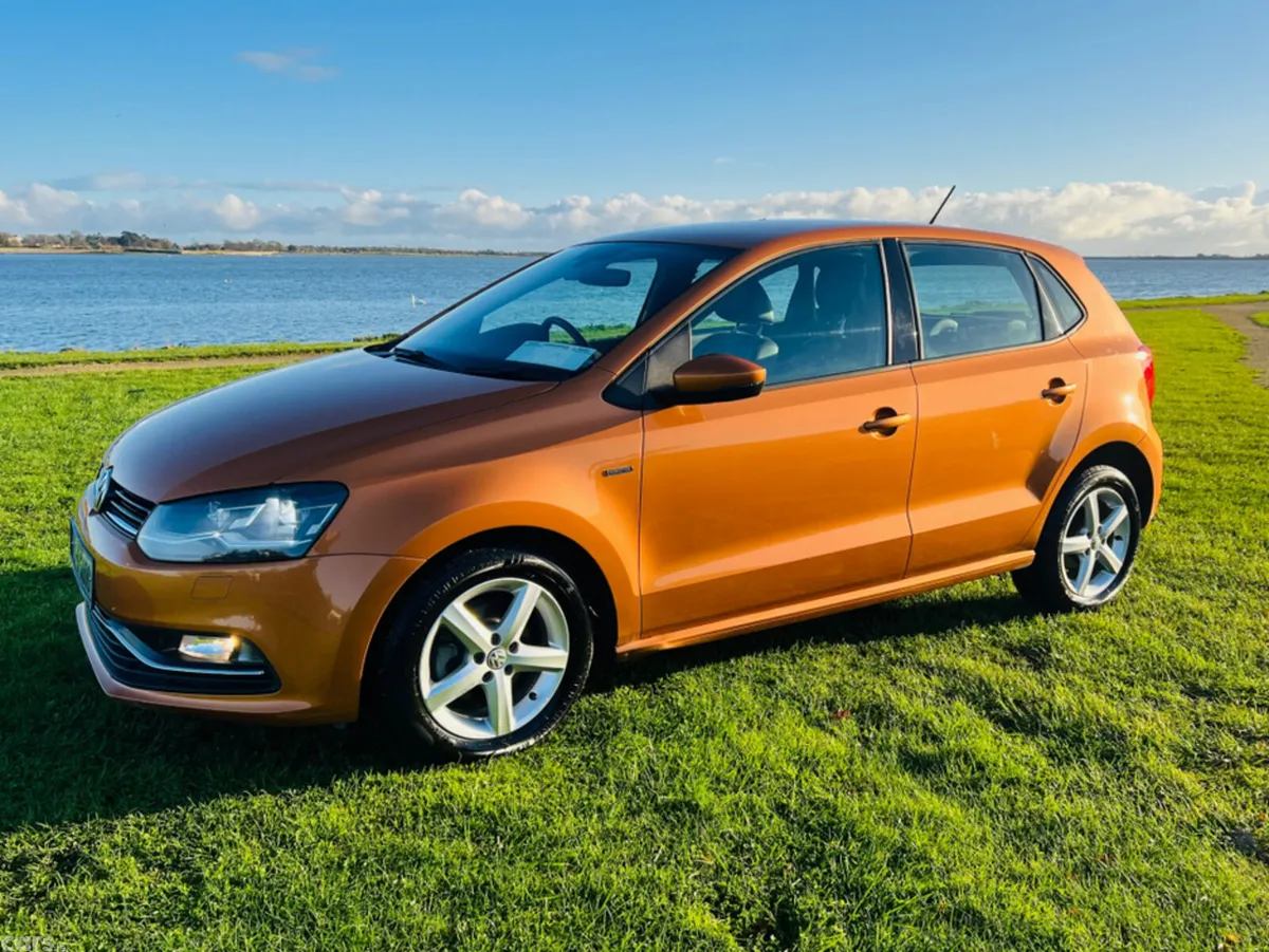 Volkswagen Polo Hatchback, Petrol, 2017, Orange