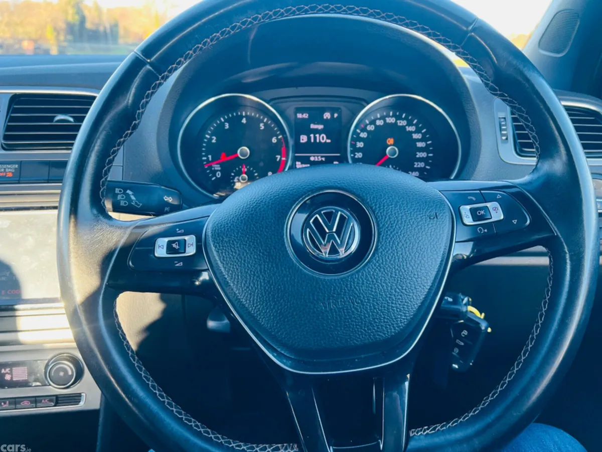 Volkswagen Polo Hatchback, Petrol, 2017, Orange
