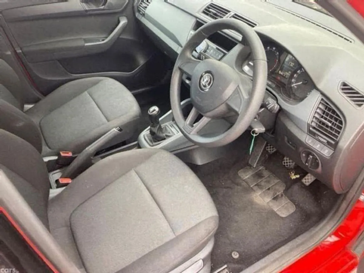 Skoda Fabia Hatchback, Petrol, 2018, Red
