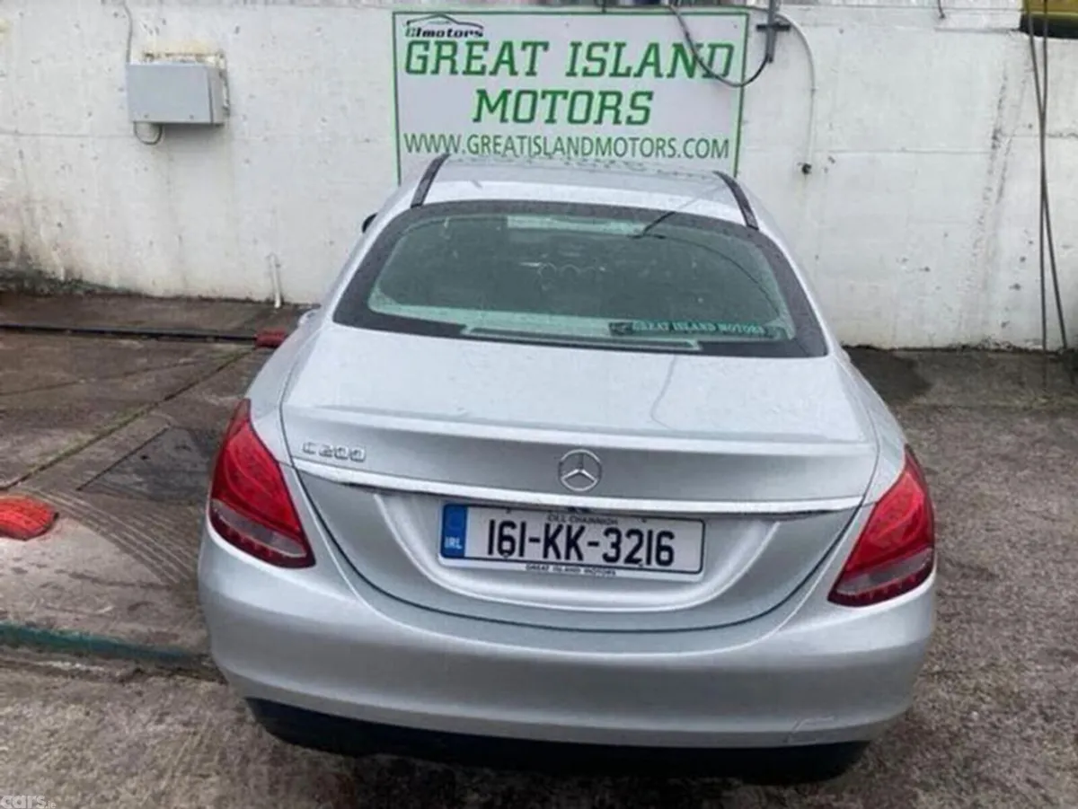 Mercedes-Benz C-Class Saloon, Petrol, 2016, Silver