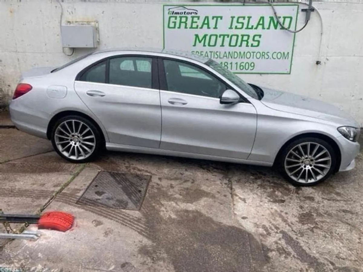 Mercedes-Benz C-Class Saloon, Petrol, 2016, Silver