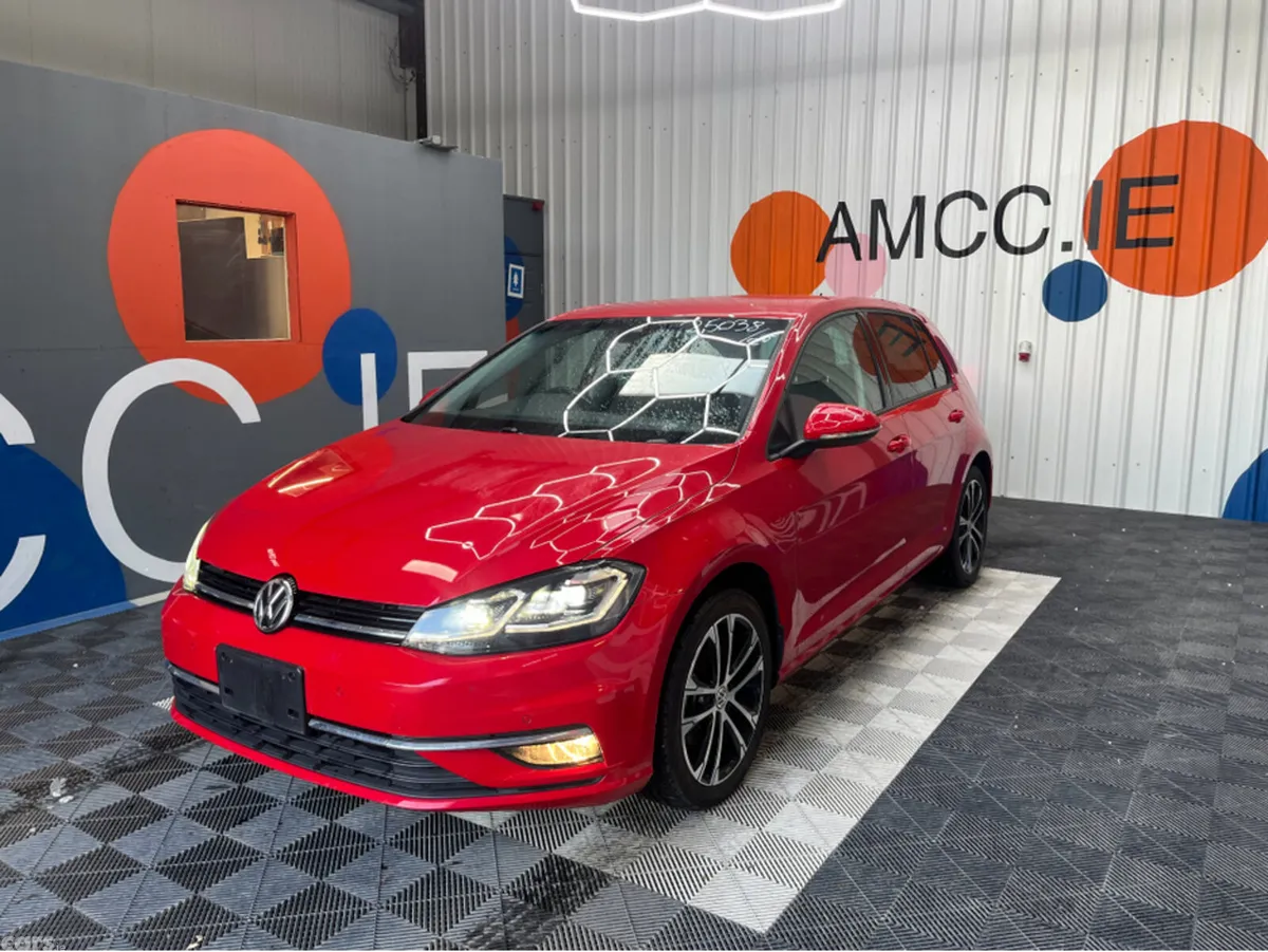 Volkswagen Golf Hatchback, Diesel, 2020, Red