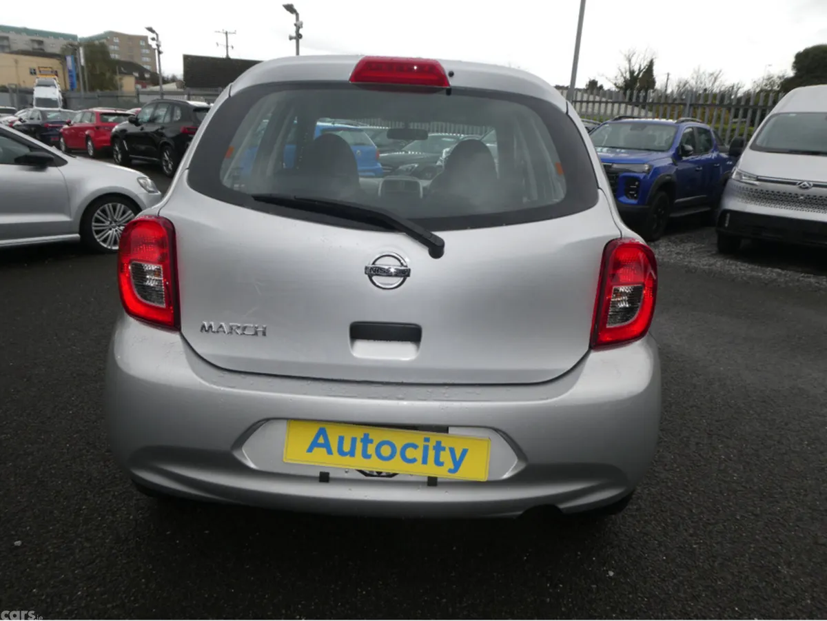 Nissan March Hatchback, Petrol, 2020, Red