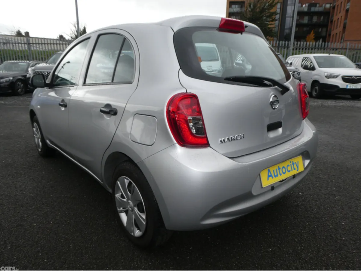 Nissan March Hatchback, Petrol, 2020, Red