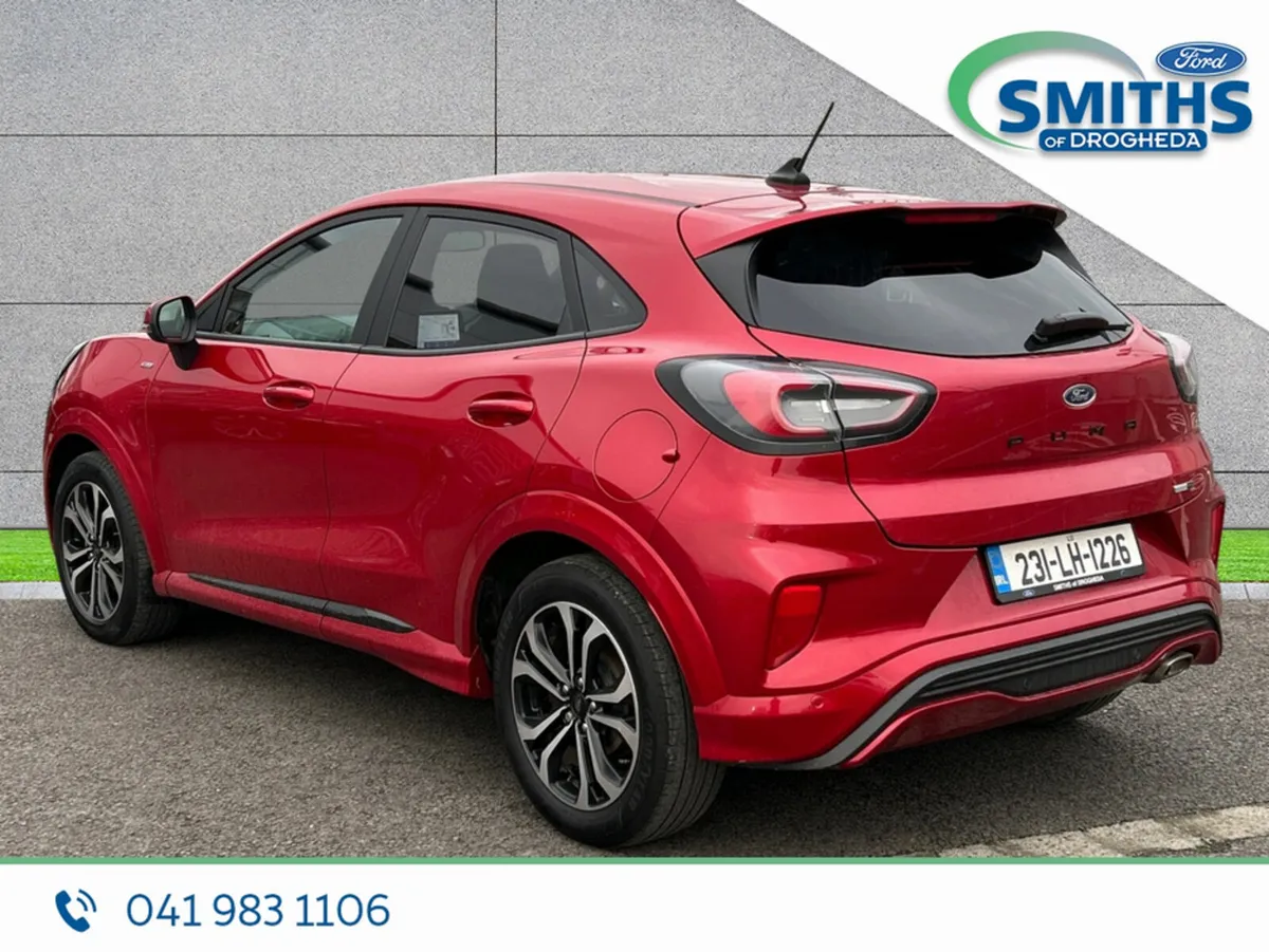Ford Puma MPV, Petrol Hybrid, 2023, Red