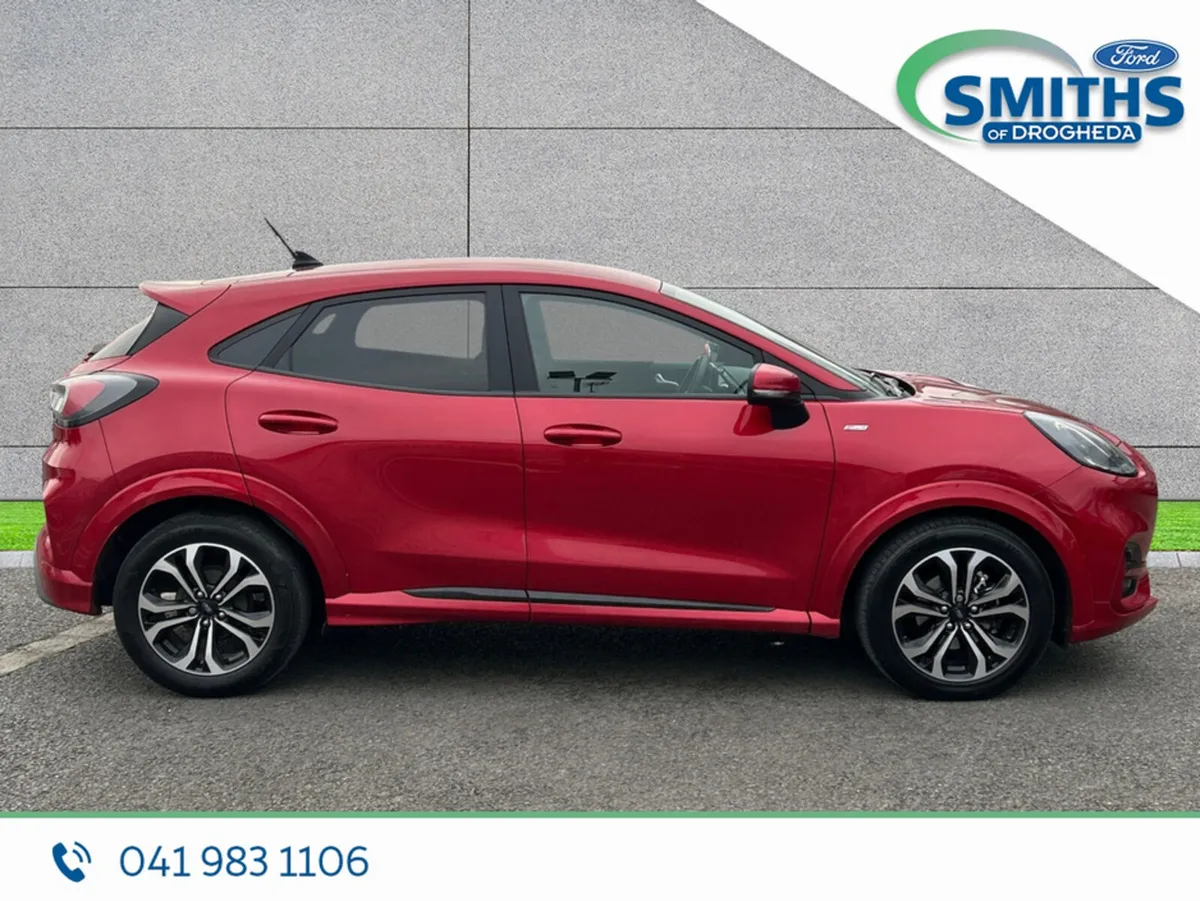 Ford Puma MPV, Petrol Hybrid, 2023, Red