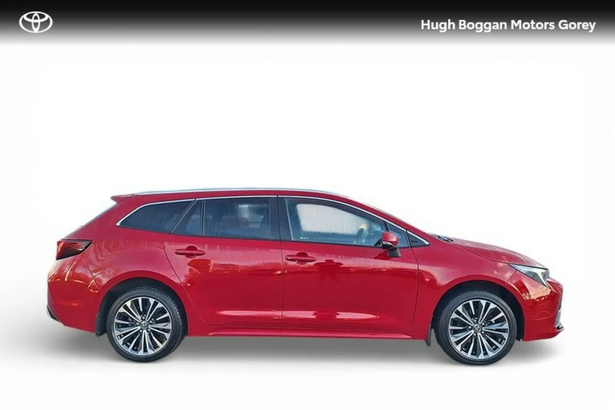 Toyota Corolla Estate, Petrol Hybrid, 2024, Red