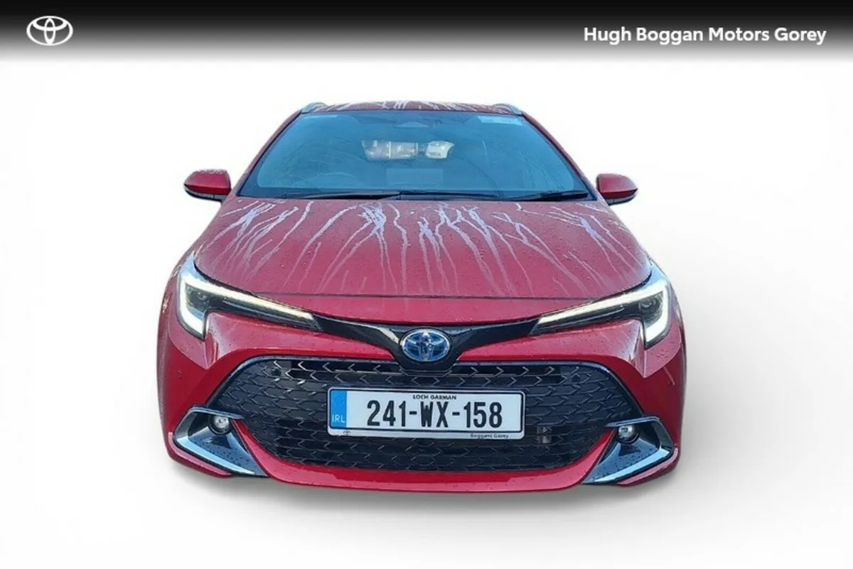 Toyota Corolla Estate, Petrol Hybrid, 2024, Red