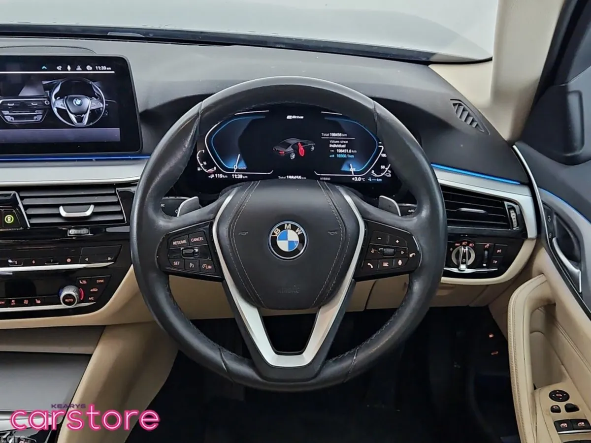 BMW 5-Series Saloon, Petrol Plug-in Hybrid, 2023, Grey
