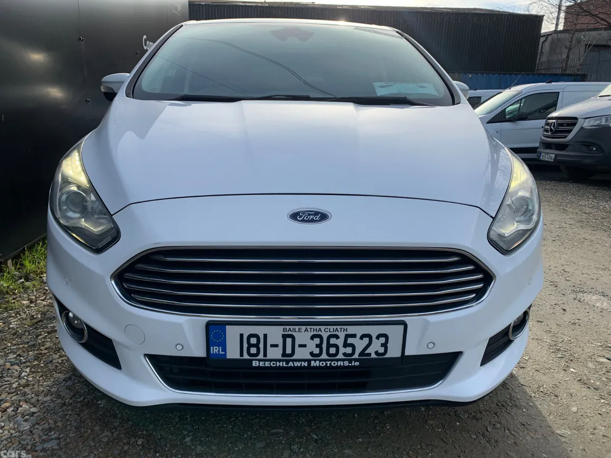 Ford S-Max MPV, Diesel, 2018, White
