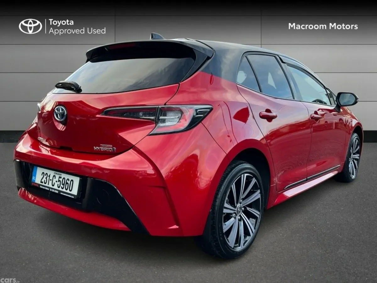 Toyota Corolla Hatchback, Petrol Hybrid, 2023, Red