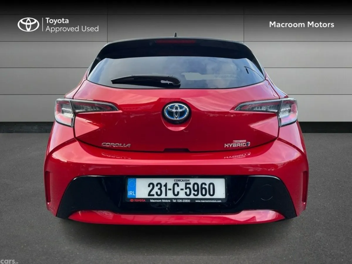 Toyota Corolla Hatchback, Petrol Hybrid, 2023, Red