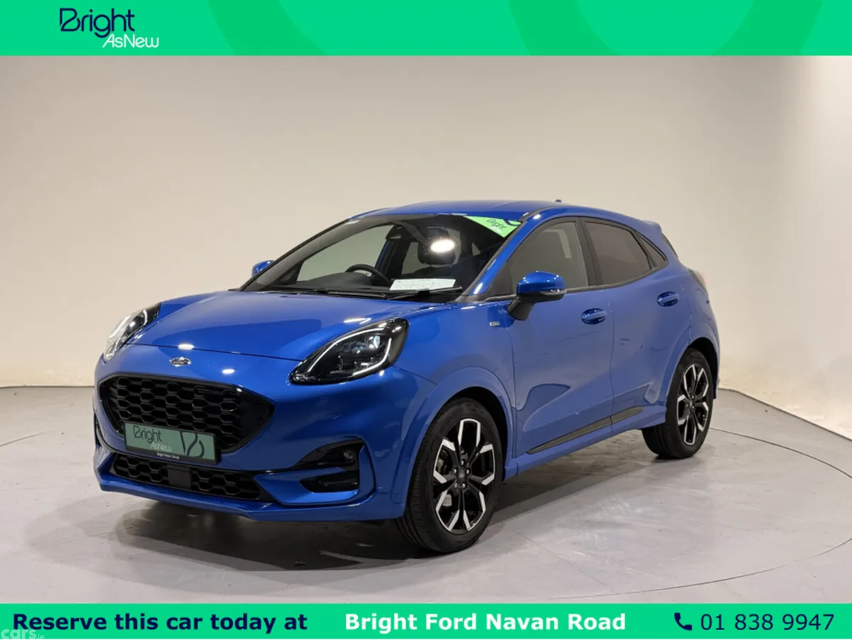 Ford Puma MPV, Petrol Hybrid, 2024, Blue