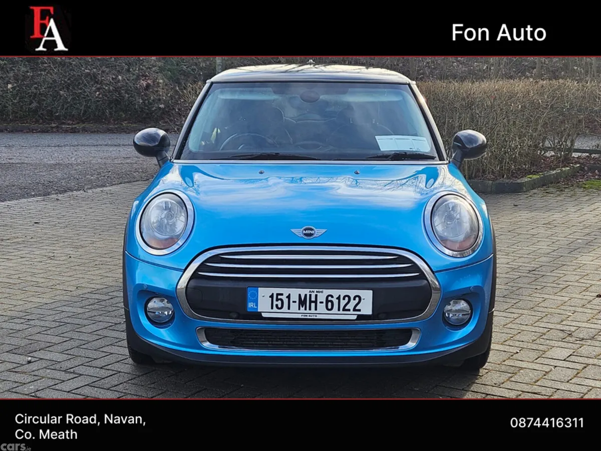 Mini Cooper Hatchback, Petrol, 2015, Blue
