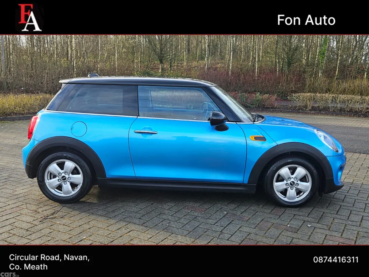 Mini Cooper Hatchback, Petrol, 2015, Blue