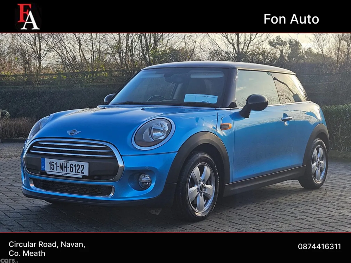 Mini Cooper Hatchback, Petrol, 2015, Blue