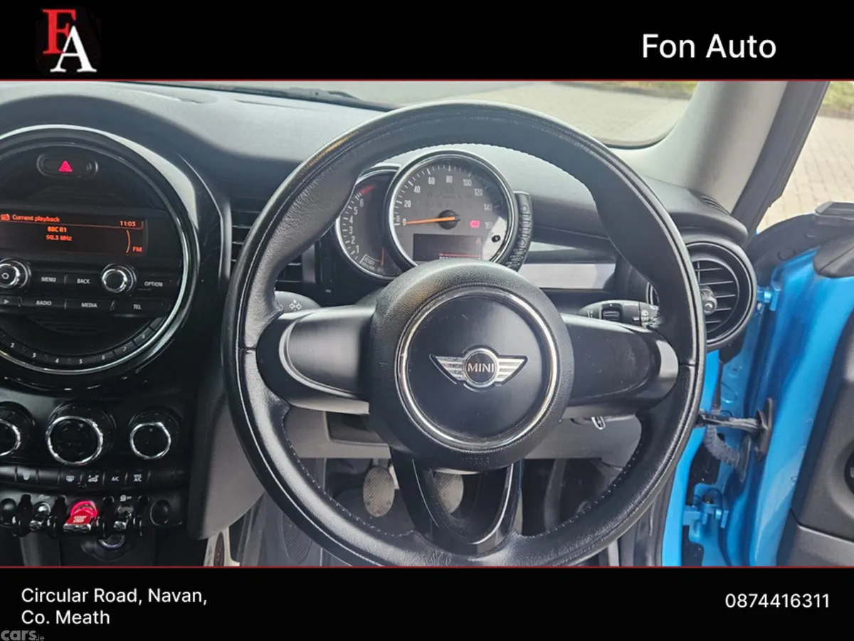 Mini Cooper Hatchback, Petrol, 2015, Blue