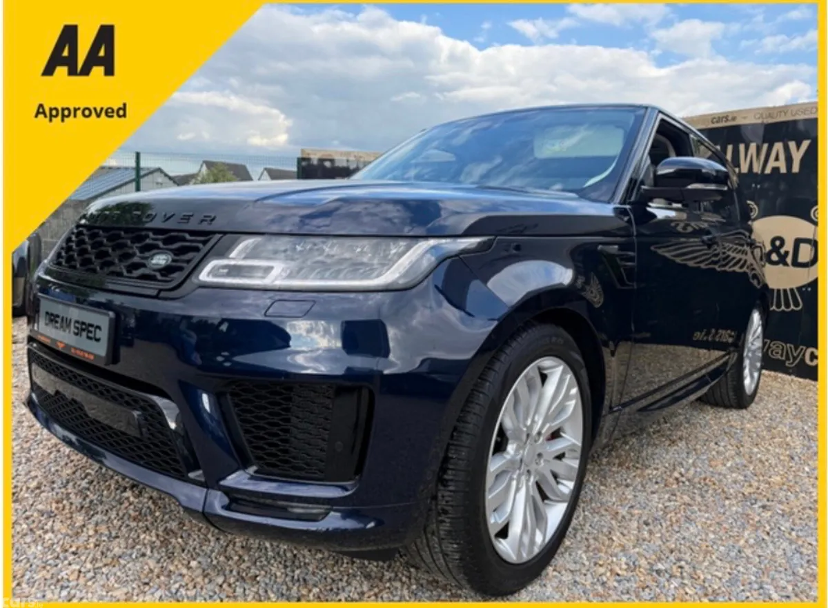 Land Rover Range Rover Sport SUV, Petrol Plug-in Hybrid, 2022, Blue