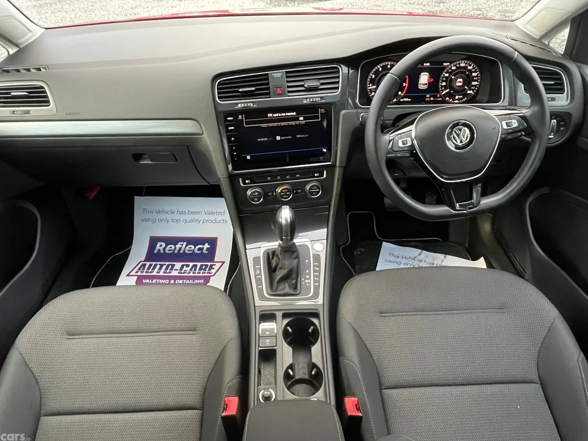 Volkswagen Golf Hatchback, Petrol, 2019, Red